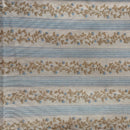 COTONE ARREDAMENTO - 342 FIORI E RIGA CELESTE - ABBINAMENTO