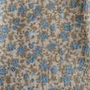 COTONE ARREDAMENTO - 342 FIORI E RIGA CELESTE - ABBINAMENTO