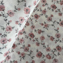 COTONE ARREDAMENTO - 344 ROSELLINA ROSA STELO GRIGIO