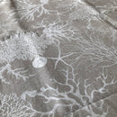 COTONE ARREDAMENTO - 350 CORALLO BIANCO FONDO BEIGE