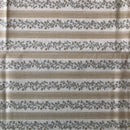 COTONE ARREDAMENTO - 351 FIORE E RIGA BEIGE - ABBINAMENTO