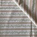 COTONE ARREDAMENTO - 352 FIORE E RIGA VERDE - ABBINAMENTO