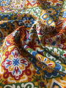 COTONE ARREDAMENTO - 369 MATTONELLA SENAPE/VERDE