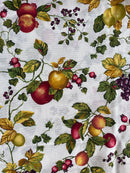 COTONE ARREDAMENTO - 388 MELOGRANO FONDO BIANCO