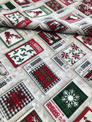 COTONE ARREDAMENTO - 415 FRANCOBOLLO NATALIZIO