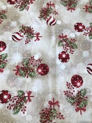 COTONE ARREDAMENTO - 445 PALLE DI NATALE CON FIOCCO