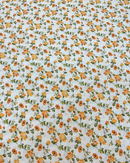 COTONE ARREDAMENTO - 484 FIORE PICCOLO ARANCIO