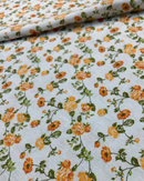 COTONE ARREDAMENTO - 484 FIORE PICCOLO ARANCIO