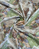 COTONE ARREDAMENTO - 523 MAPPAMONDO DISEGNATO