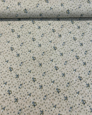 PANAMA - 530 BOUQUET FIORI CELESTE FONDO BEIGE