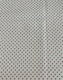 COTONE ARREDAMENTO - 538 POIS PESCA FONDO BIANCO