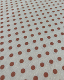 COTONE ARREDAMENTO - 538 POIS PESCA FONDO BIANCO