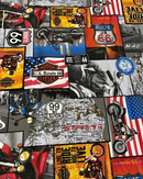 COTONE ARREDAMENTO - 541 TARGHE ROUTE66