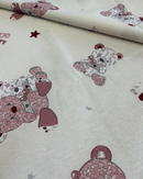 COTONE ARREDAMENTO - 545 ORSETTO LOVE ROSA MICROPOIS