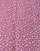 COTONE ARREDAMENTO - 548 FARFALLE FONDO ROSA