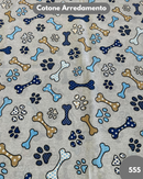 COTONE ARREDAMENTO - 555 ZAMPA CANE E OSSO