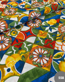 COTONE ARREDAMENTO - 558 MATTONELLE LIMONI E CARRETTO SICILIA