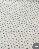 COTONE ARREDAMENTO - 566 ROSELLINA BEIGE STELO TORTORA