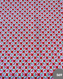 COTONE ARREDAMENTO - 569 ROSELLINA FONDO ROSSO MICROPOIS