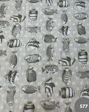 COTONE ARREDAMENTO - 577 PESCIOLINO BEIGE FONDO POIS