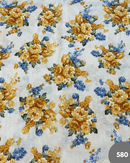 COTONE ARREDAMENTO - 580 SANDERSON PICCOLO ORO E BLU