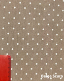 COTONE ARREDAMENTO - 582 POIS PICCOLO BEIGE - DUE VARIANTI