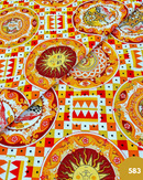 COTONE ARREDAMENTO - 583 MATTONELLA SICILIA SOLE ARANCIO