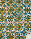 COTONE ARREDAMENTO - 584 MAIOLICHE TURCHESE