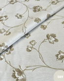 COTONE ARREDAMENTO - 589 FIORE BEIGE FONDO BEIGE