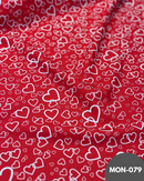 MON-079 CORNICE CUORE FONDO ROSSO