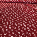 COTONE ARREDAMENTO - ANCORA FONDO ROSSO 264