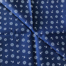 COTONE ARREDAMENTO - ANCORA TIMONE FONDO BLU 265