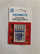 AGHI SCHMETZ PER MACCHINA DA RICAMO