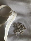 CERNIERA A METRO - CERNIERA E CURSORI N7 PANNA