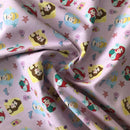 COTONE 100% - 012 PRINCIPESSE FONDO ROSA