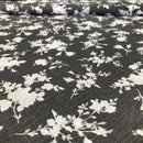 COTONE ARREDAMENTO - 263 FIORI BIANCHI - QUATTRO VARIANTI