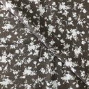 COTONE ARREDAMENTO - 263 FIORI BIANCHI - QUATTRO VARIANTI