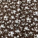 COTONE ARREDAMENTO - 263 FIORI BIANCHI - QUATTRO VARIANTI