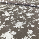 COTONE ARREDAMENTO - 263 FIORI BIANCHI - QUATTRO VARIANTI