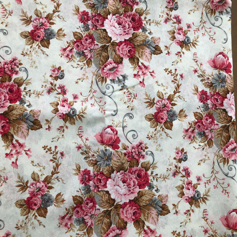 COTONE ARREDAMENTO - 237 FIORE SANDERSON ROSA