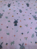 FLANELLA DI COTONE - DOLCE CONIGLIETTO - DUE VARIANTI