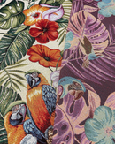 GOBELIN A METRAGGIO - 591 FIORI E PAPPAGALLI COLORATI