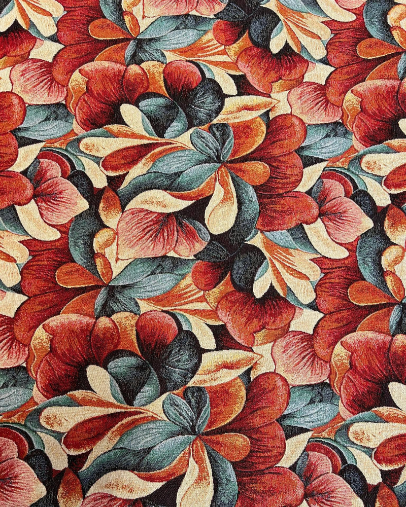GOBELIN A METRAGGIO - 599 FIORI GRANDI COLORATI