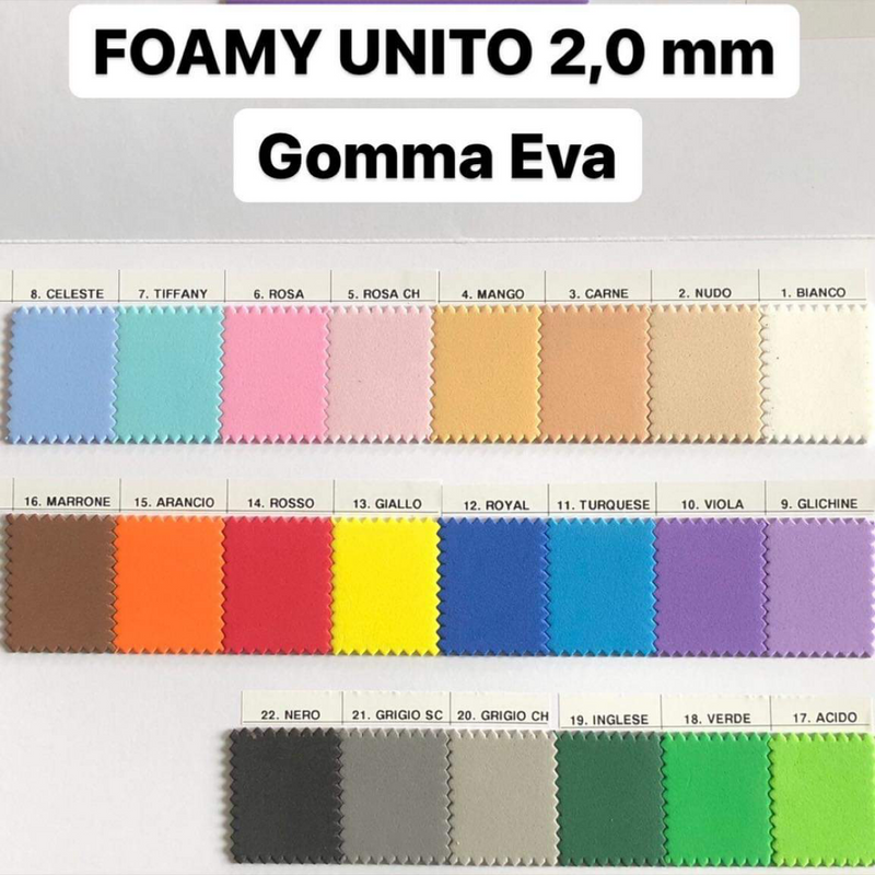 GOMMA EVA UNITO 2MM