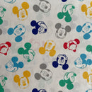 COTONE 100% - 008 TOPOLINO COLORATO FONDO BIANCO