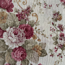 COTONE ARREDAMENTO - 119 FIORE SANDERSON BORDEAUX CHIARO