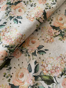 COTONE ARREDAMENTO - 129 ROSA COLOR PESCA CHIARO