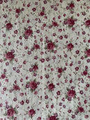 COTONE ARREDAMENTO - 081 ROSELLINE BORDEAUX