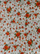 COTONE ARREDAMENTO - 082 ROSELLINE ARANCIO