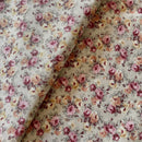 COTONE ARREDAMENTO - 043 ROSELLINE ROSA/GIALLO ANTICO